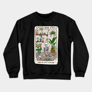 The Plant Lover Tarot Card Crewneck Sweatshirt